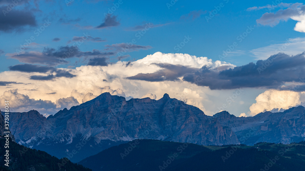 Dolomites mountains landscape, Italy