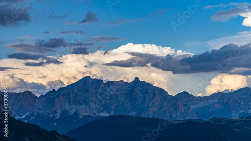 Dolomites mountains landscape  Italy
