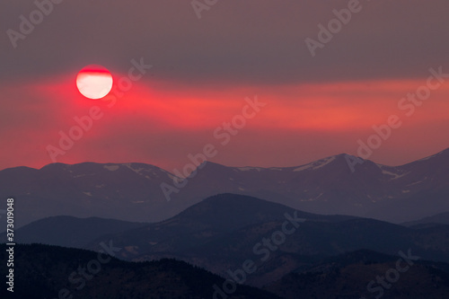 Genessee Park  CO Sunset