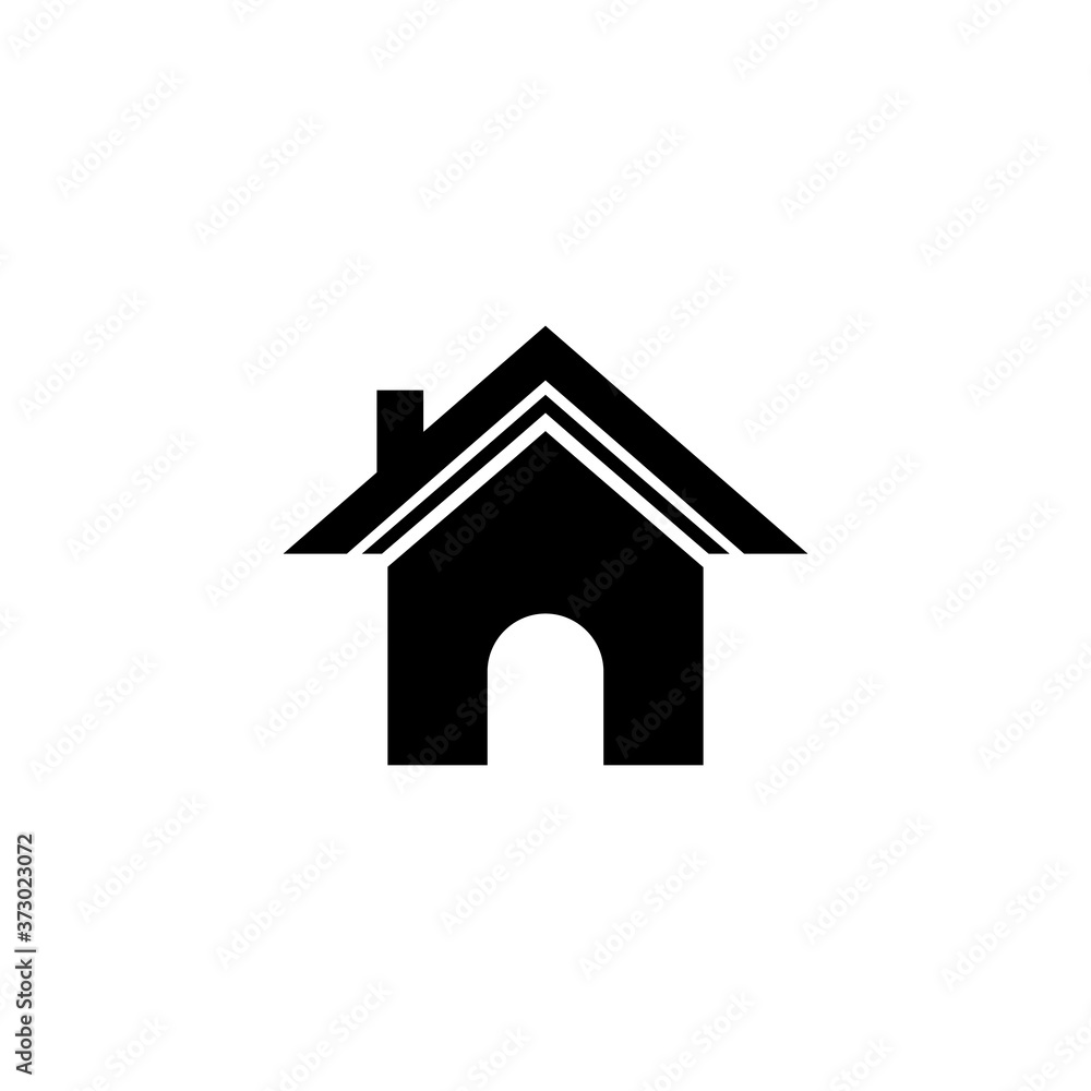 home icon vector symbol isolated illustration white background home icon vector symbol isolated illustration white background