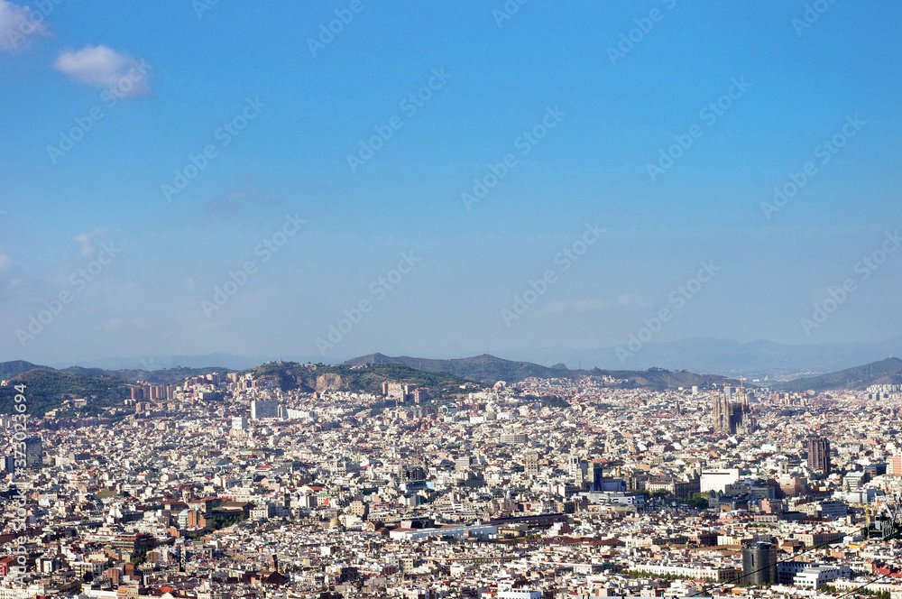 バルセロナ　市街地の風景