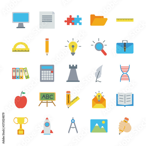 bundle of twenty five back to school supplies