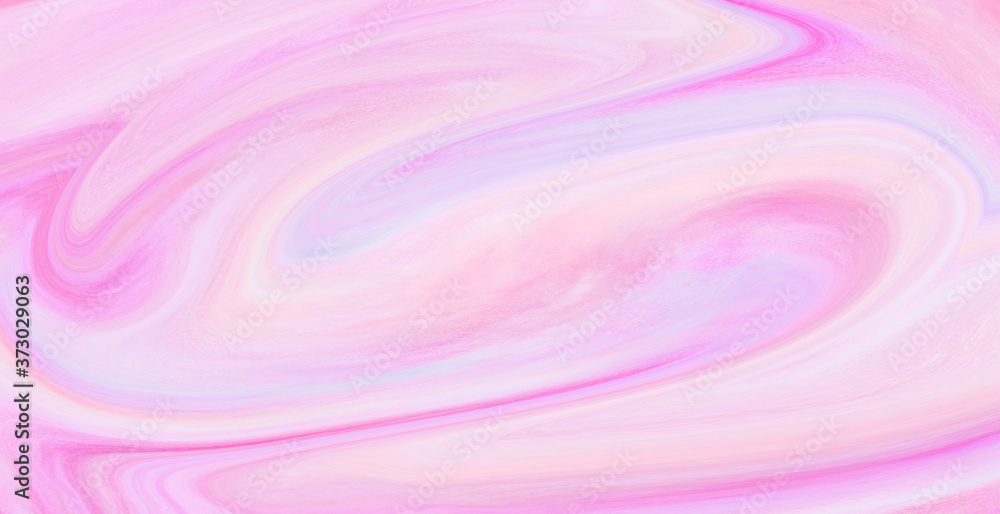 Obraz premium Abstract liquify background, Liquify effect with pink pastel colors