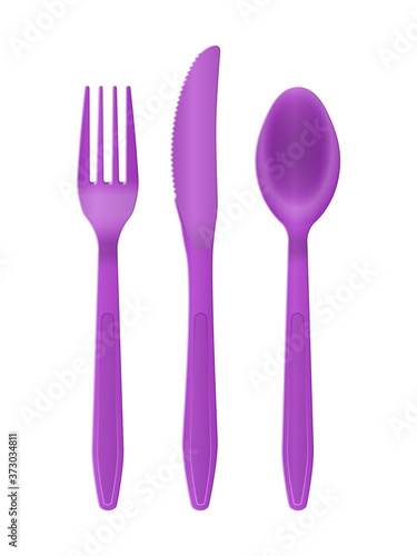 Plastic cutlery