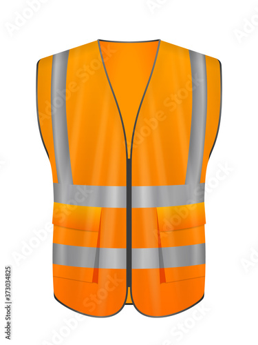 Safety vest front