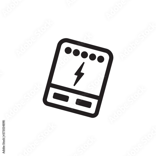 power bank icon, Technology icon vector