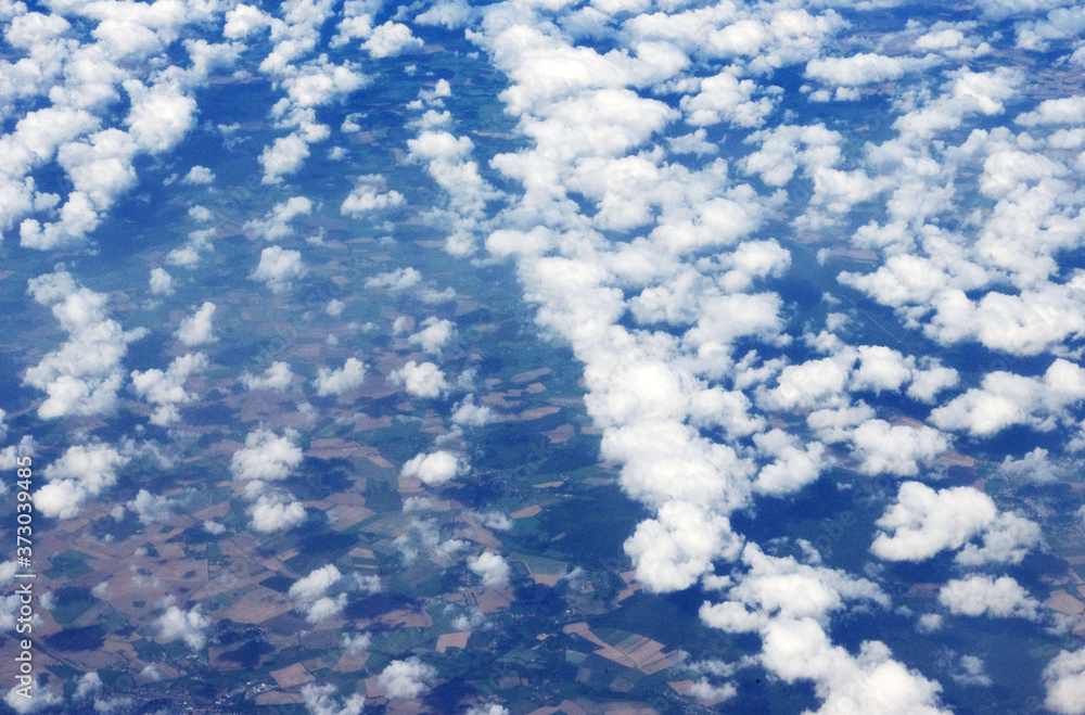 バルセロナ上空からの風景 バルセロナ上空からの風景