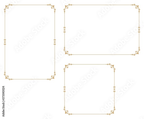 Decorative frame.A frame that gave a change in size to the same design.Good frame for a4 size paper.Certificate frame.
