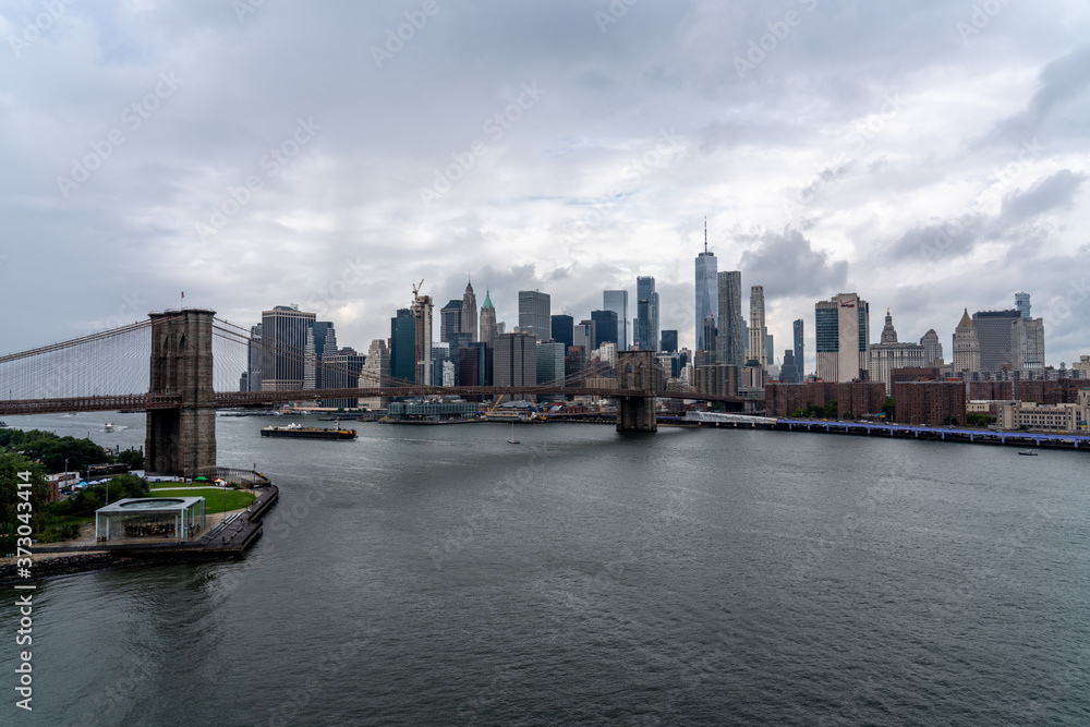 Fototapeta premium new york city skyline
