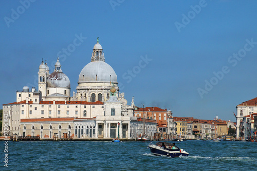 Basilica di Santa Maria della Salute on Punta della Dogana in Venice, Italy © donyanedomam