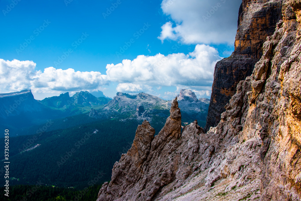 peaks of the Dolomites one