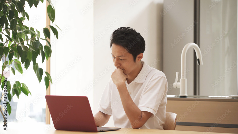 家族イメージ 調理 テレワーク 家族イメージ 調理 テレワーク