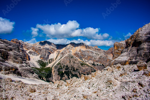 clouds and Dolomite peaks three