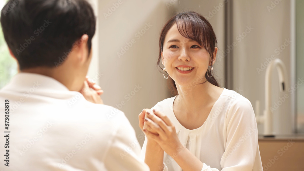 Fototapeta premium 新婚夫婦イメージ