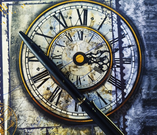 Canvas Print astronomical clock in prague