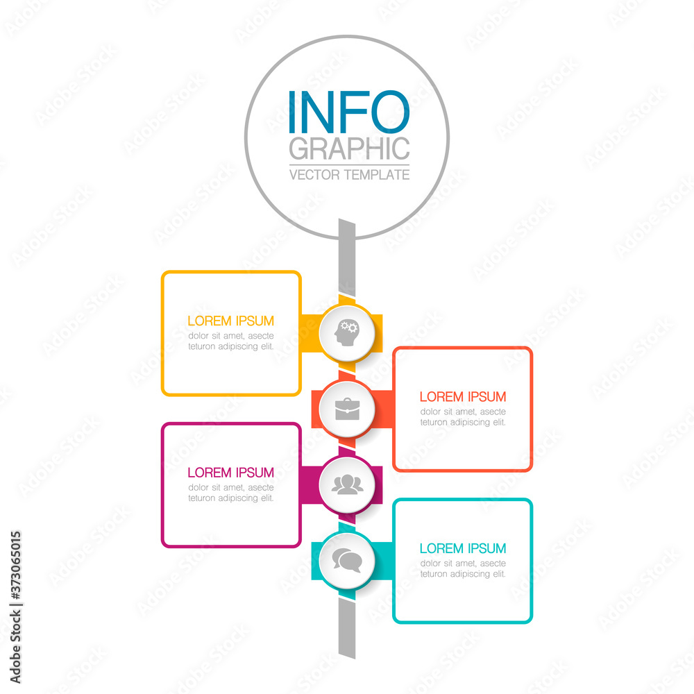 Vector infographic template with 4 steps or options. Data presentation, business concept design for web, brochure, diagram. Vector infographic template with 4 steps or options. Data presentation, business concept design for web, brochure, diagram.
