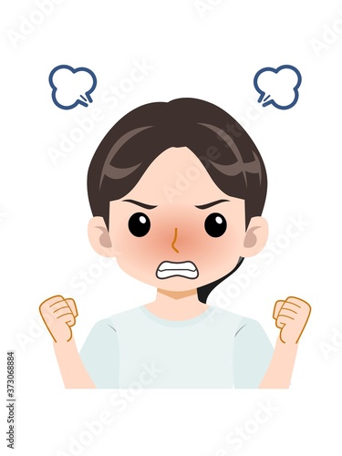 爽やかな服装のスカートの女の子