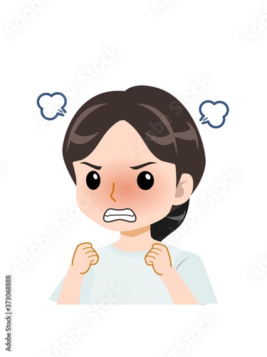 爽やかな服装のスカートの女の子