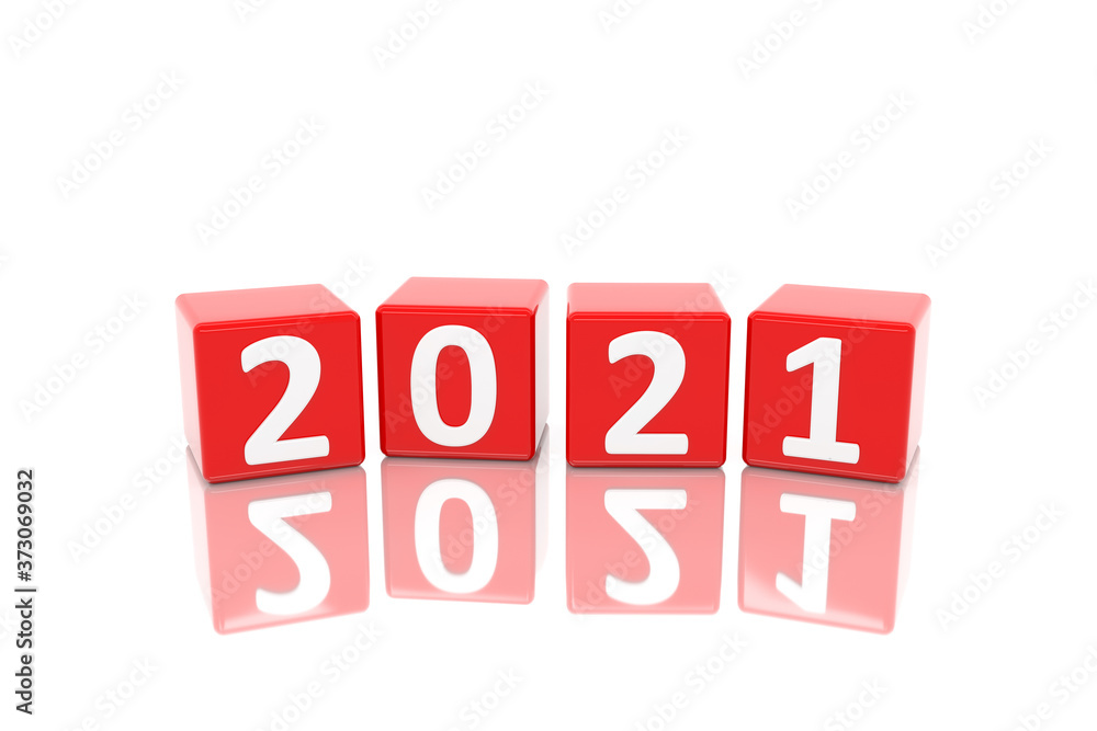 New Year 2021 Creative Design Concept - 3D Rendered Image
New Year 2021 Creative Design Concept - 3D Rendered Image