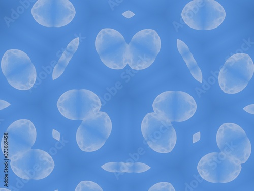 Wallpaper Mural Illustration of an abstract colorful geometric background with beautiful patterns. Kaleidoscope art Torontodigital.ca