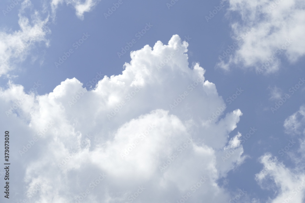 Weisse Wolken, Blauer Himmel, Hintergrundbild, Deutschland, Europa Weisse Wolken, Blauer Himmel, Hintergrundbild, Deutschland, Europa
