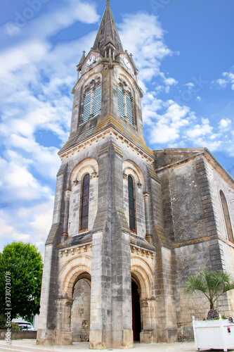 Château d'Oléron. Eglise Notre-Dame de l'Assomption. Charente-Maritime. Nouvelle-Aquitaine 