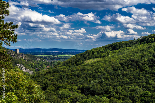 Green Valley Helenental And Ruin Rauhenstein In Baden Near Vienna In Austria photo