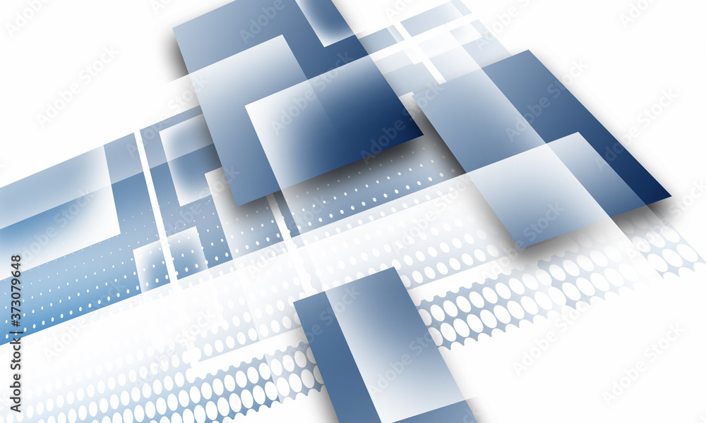 Obraz premium Abstract Blue Squares design background 