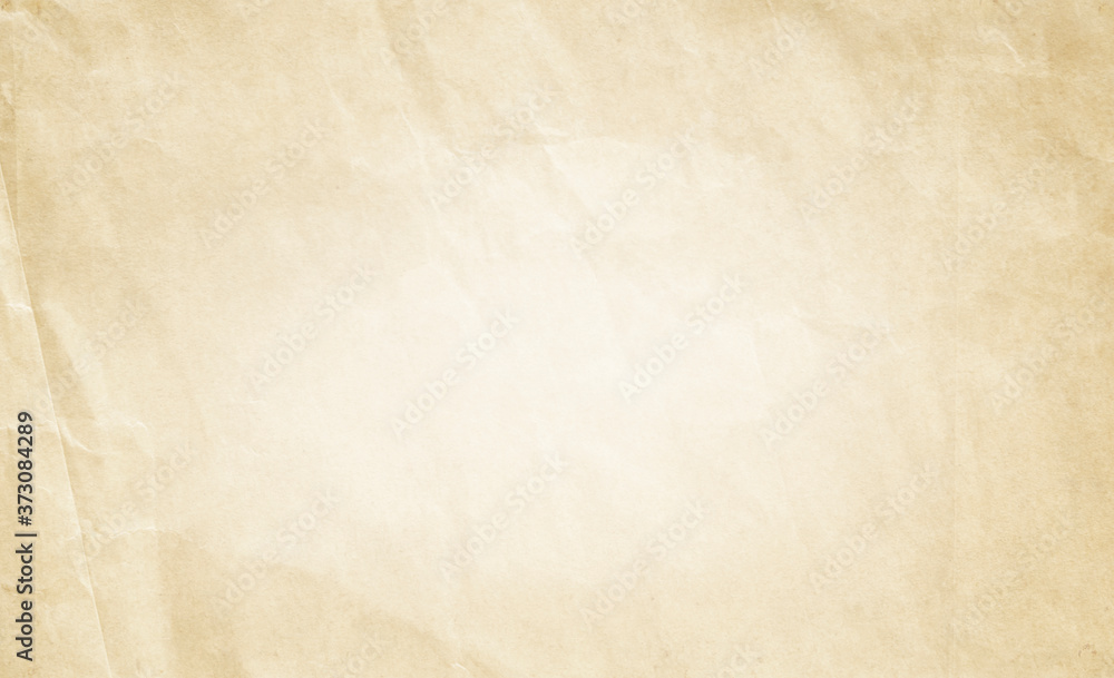 Vintage paper texture background, grunge old retro rustic cardboard clean brown empty blank space page