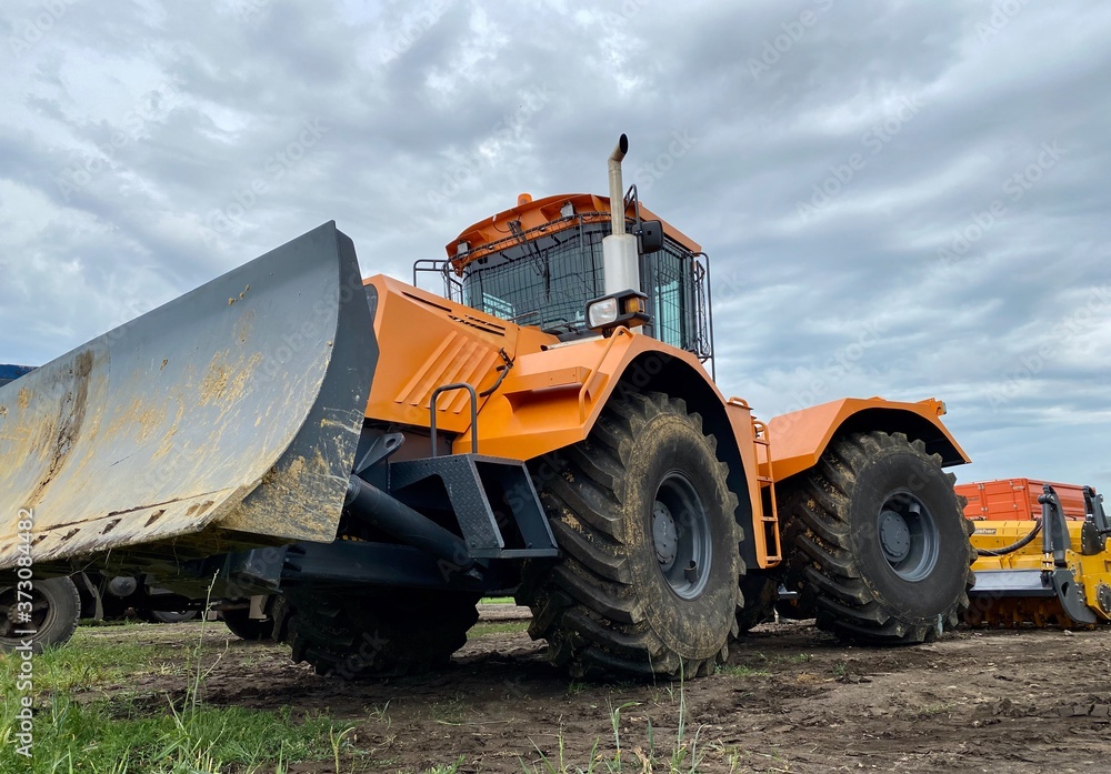 Obraz premium bulldozer at work
