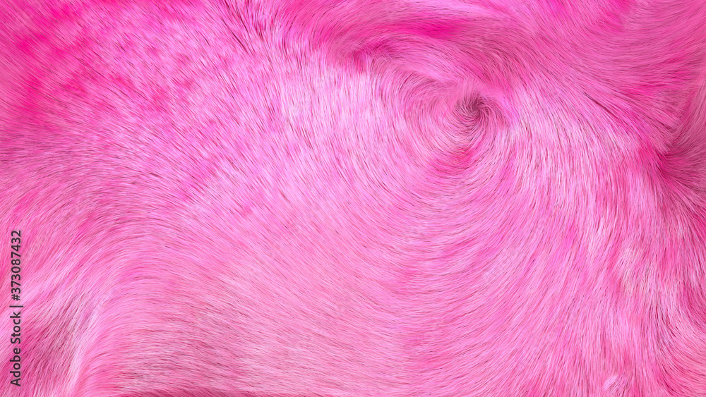 Obraz premium pink fur texture