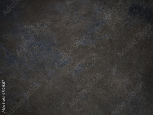 Concrete wall for texture background with vignetting