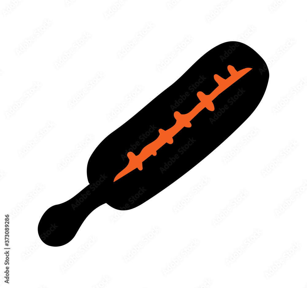 Thermometer for measuring temperature. Vector drawing Thermometer for measuring temperature. Vector drawing