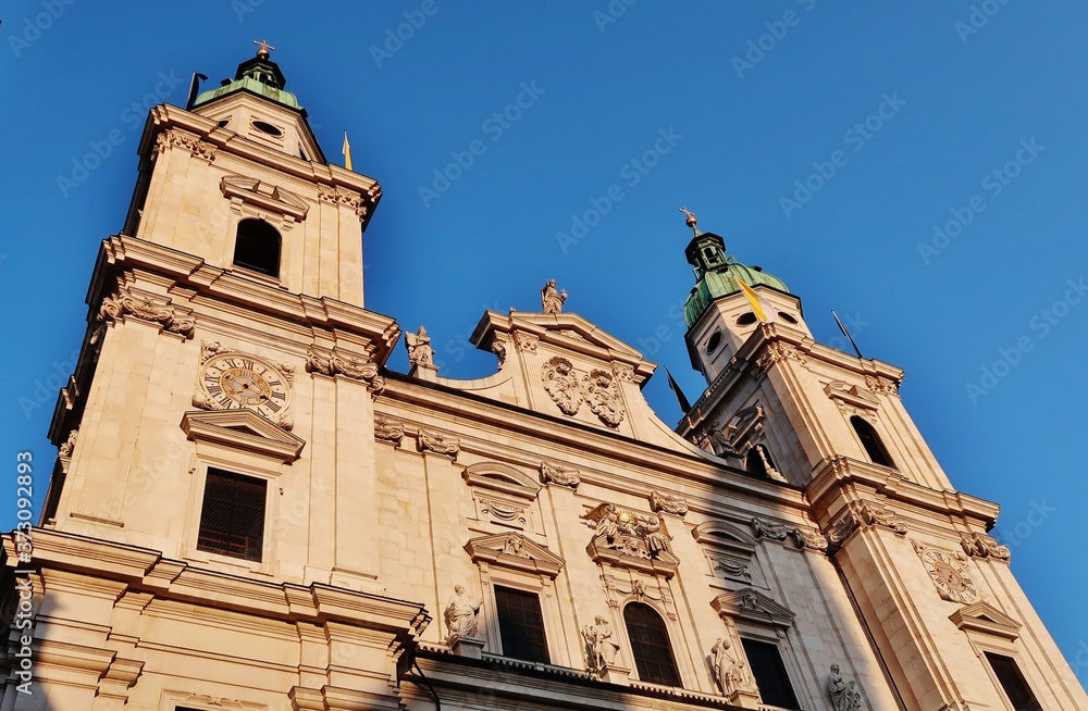 Salzburg, Dom, Doppelturmfassade