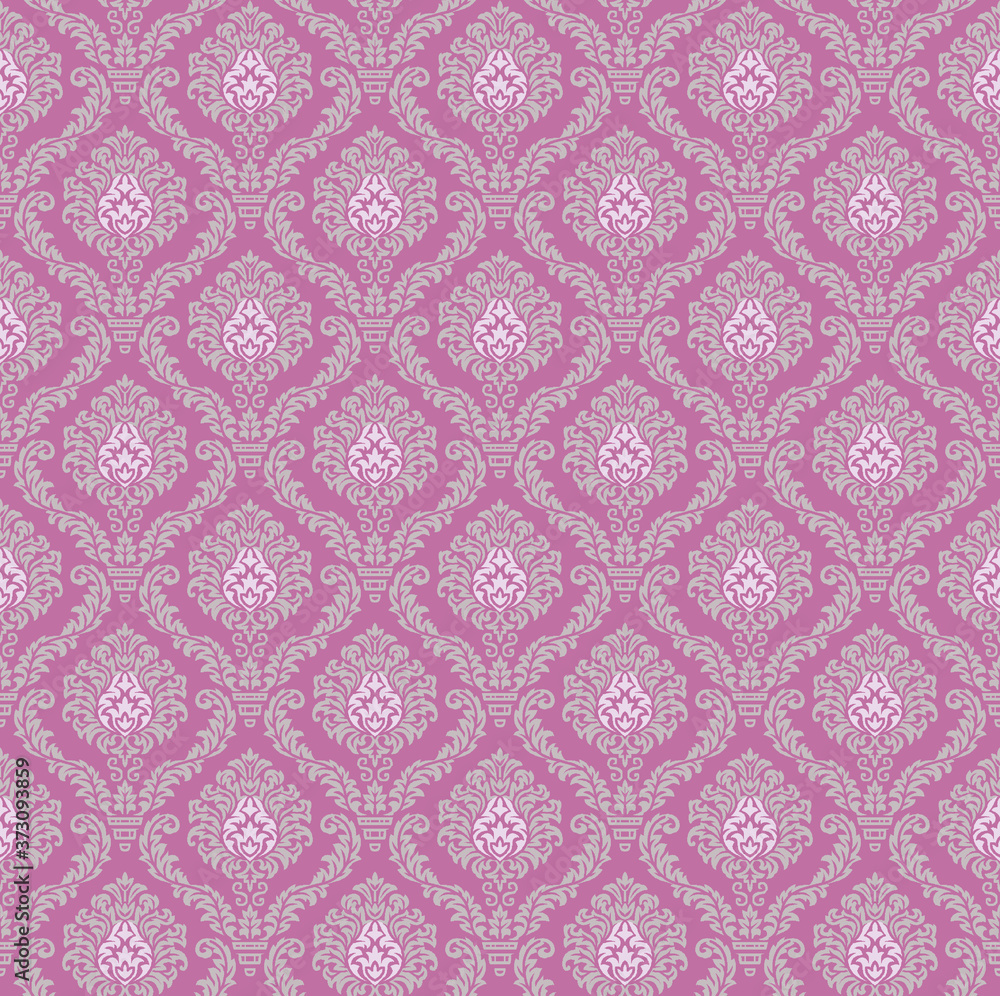 seamless damask pattern