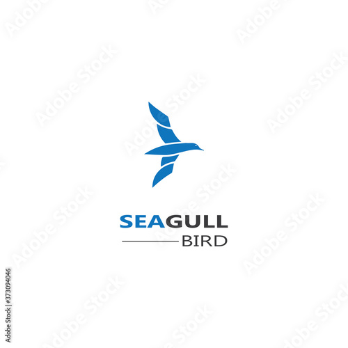 Seagull  Bird logo icon  vector designs