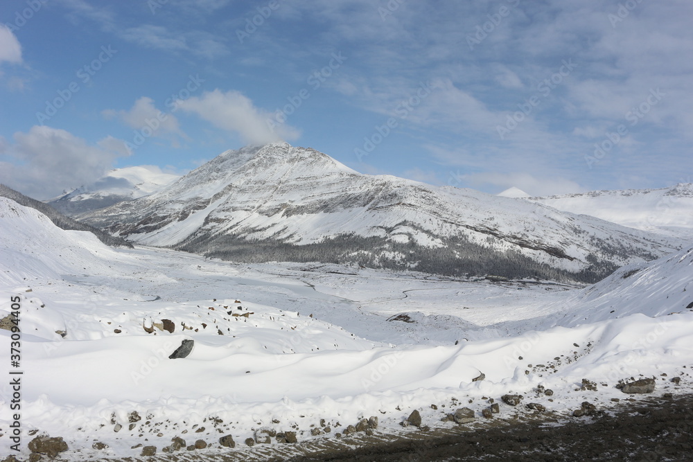 Athabasca Glacier icefields parkway Canada Athabasca Glacier icefields parkway Canada