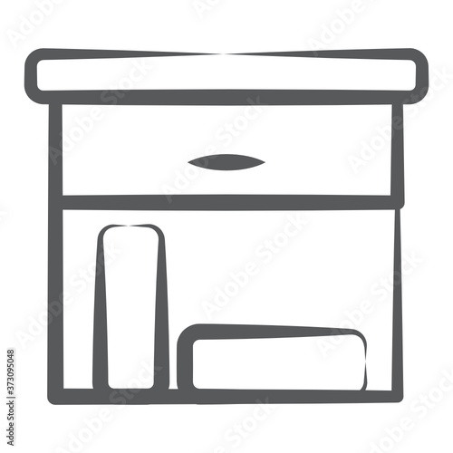 
Drawer for storing essential objects, caddy drawer 
