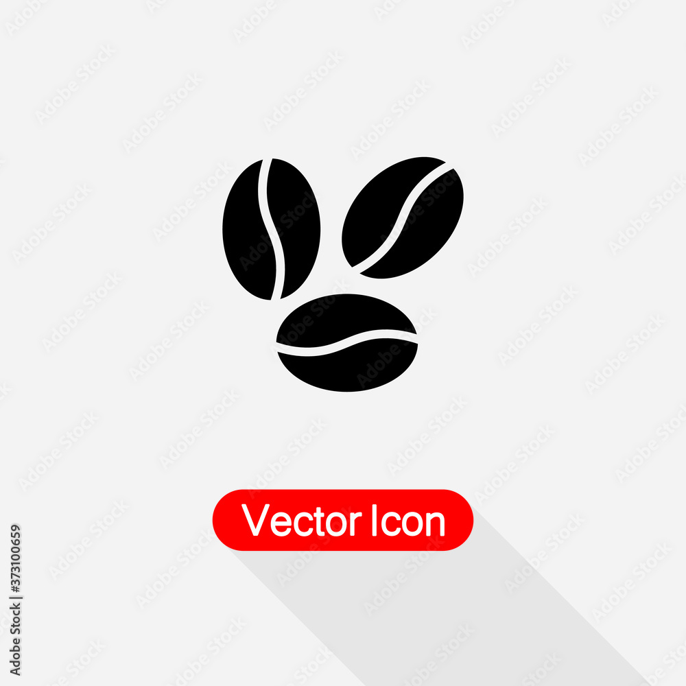 Coffee Bean Icon vector illustration Eps10 Coffee Bean Icon vector illustration Eps10