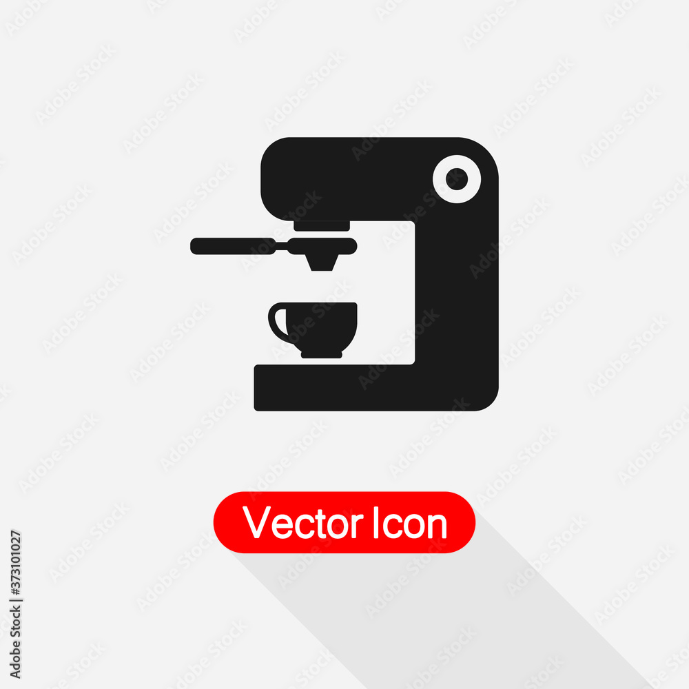 Coffee Machine Icon vector illustration Eps10 Coffee Machine Icon vector illustration Eps10
