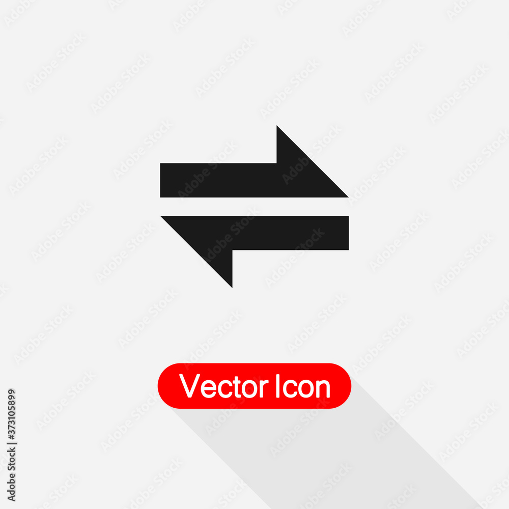 Exchange Arrow Icon Vector Illustration Eps10 Exchange Arrow Icon Vector Illustration Eps10