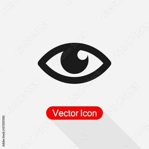 Eye Scanning Icon Eye Icon vector illustration eps 10