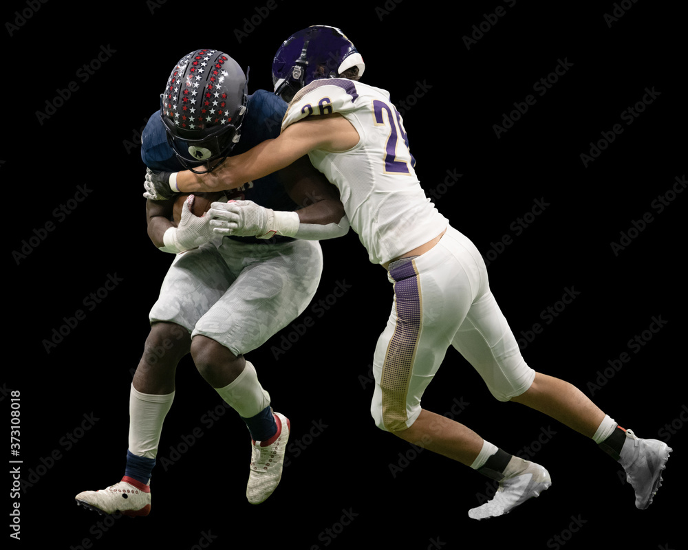 Great action photos of football players making amazing plays during a football game Great action photos of football players making amazing plays during a football game