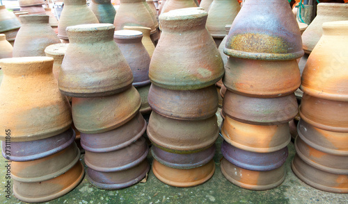 earthenware sale market Pots