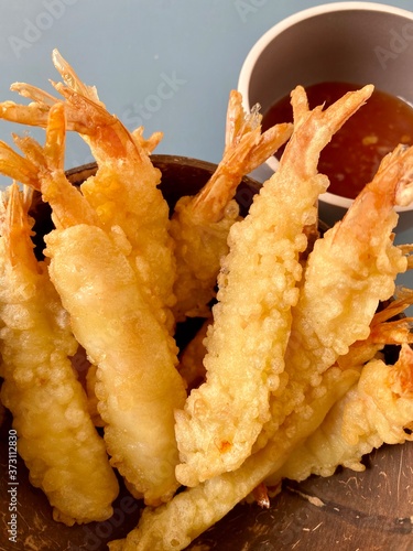fried shrimp in a bowl