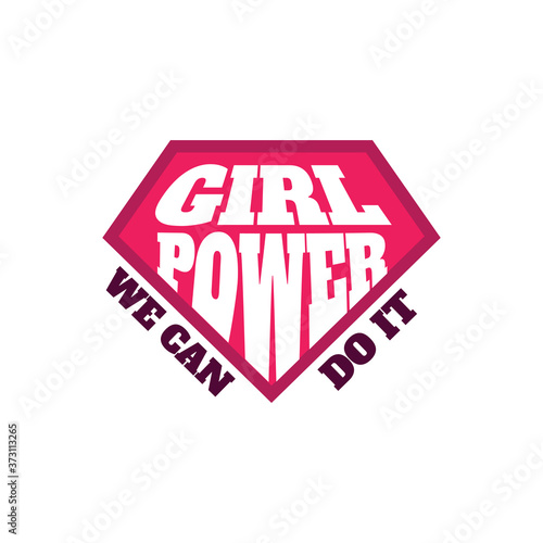 Girl Power T-Shirt Vector Design