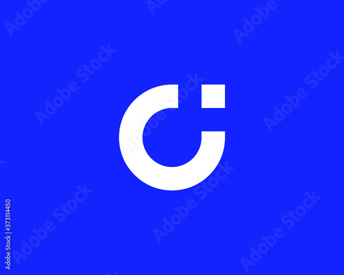 CI IC LETTER LOGO DESIGN VECTOR TEMPLATE. CI IC Minimalist, Creative, Unique, Simple, Flat, Modern Logo Design.