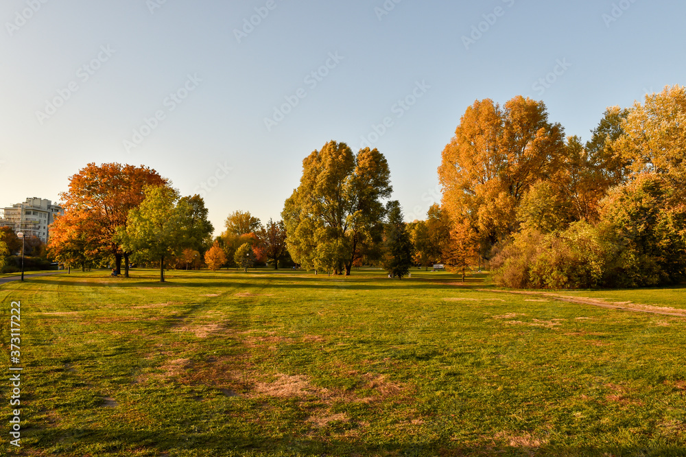 Kepa Potocka park in Warsaw