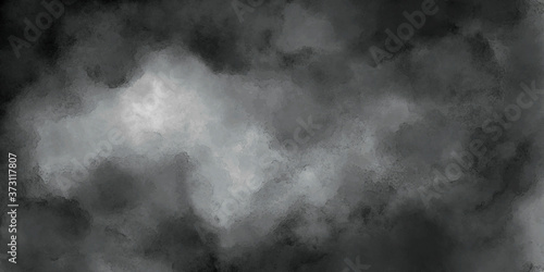 black watercolor abstract grunge background for banners