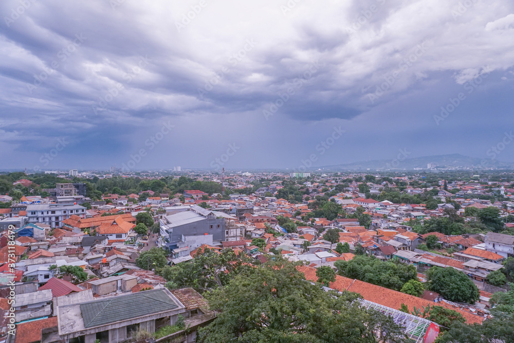 15 November 2018, Bogor, Indonesia: Weather at The Rainy City of Bogor, Indonesia.